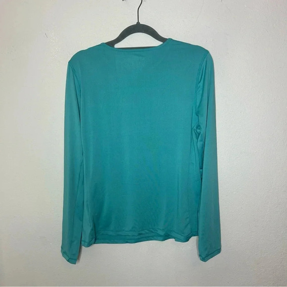 NWT Teal Green Rashguard Sun Protection Shirt Size Small - Picture 4 of 4
